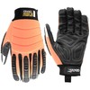 Cestus 8015, Impact Work Gloves, Reflective Fingertips, Heavy Duty Grip