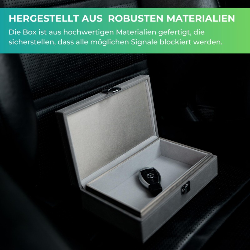 Recalma Keyless Go Protection Car Key Box Extra Large, Faraday