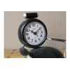 Venture Vehicles Ltd Barber's Chair Novelty Desk Clock | BLACK