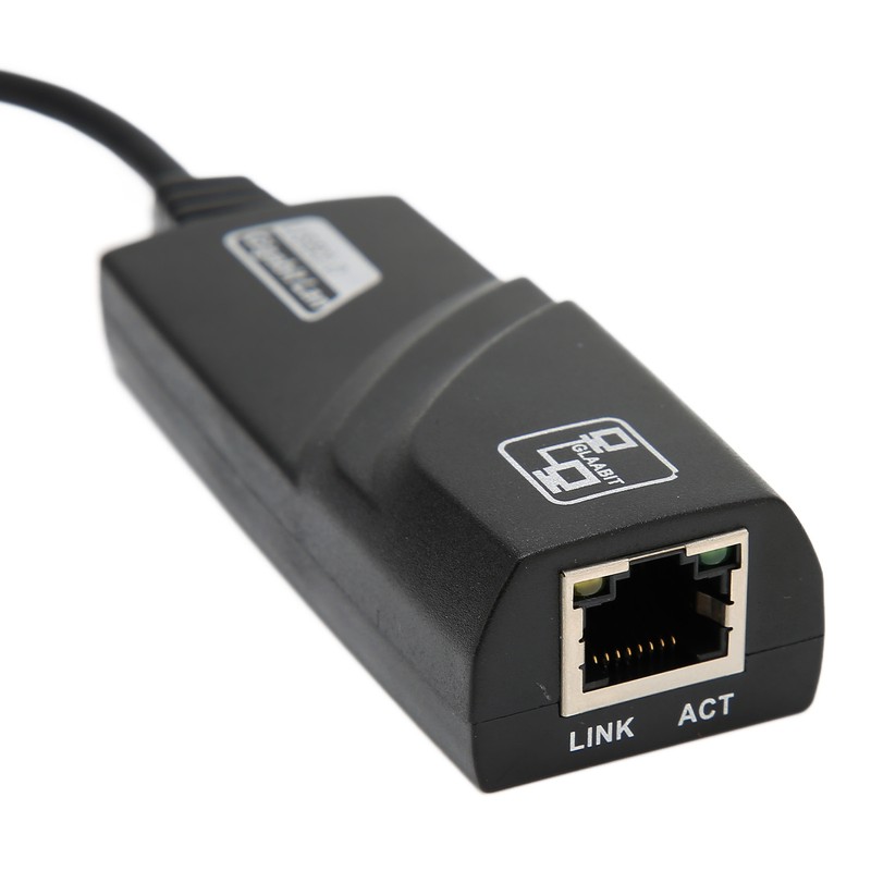 Ethernet Adapter 1000Mbps Fast Transmission Stable Internet Small Portable Wired
