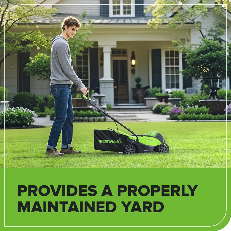 Greenworks 13“ Mower Replacement Blade, Compatible with 13" Brushless Push