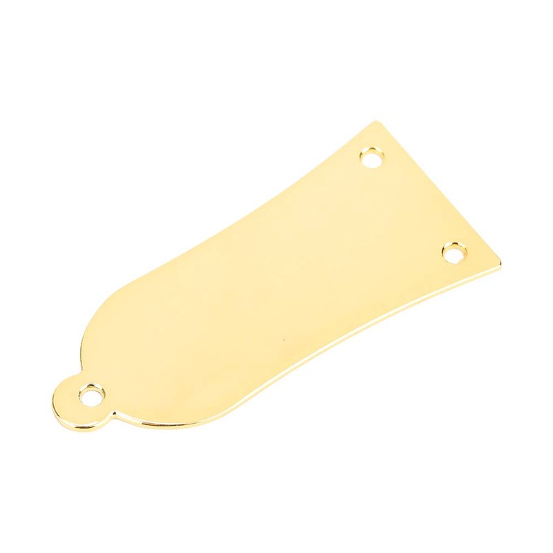 3-Hole Metal Truss Rod Cover Triangle Shape Gold Guitar Replacement