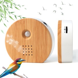 Bird Chirping Soundbox | Motion Sensor Activated Nature Sounds | Perfect for Relaxation & Meditation | Decorative White Box