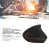 Wireless Vertical Mouse 2.4G Adjustable DPI Rechargeable Right Handed Ergonomic