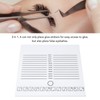 Eyelash Extension Plate White Double Row 20x20cm Wear Resistant Eyelash