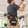 Electrician Tool Bag Waist Belt Pouch – Large-Capacity Tool Organizer