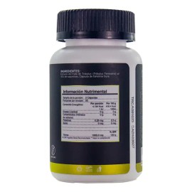 A4h Tribulus Terrestris Precursor Testosterona 100 Cápsulas Sabor Sin Sabor