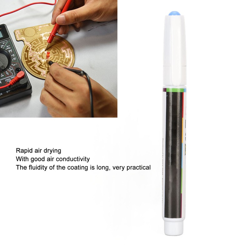 Conductive Pen 6ML Circuit Repair Quick Drying Conductive Ink Pen