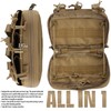 WYNEX Tactical Mag Admin Pouch, Molle Utility Tool Pouch Medical