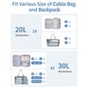 Narwey 6 Set Compression Packing Cubes for Backpack and Suitcases,
