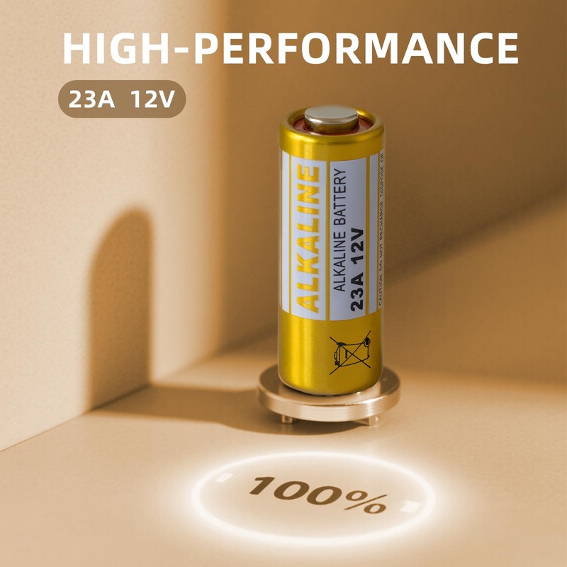 Soyasi 23A 12 Volt Battery 6 Count, Alkaline A23 Battery
