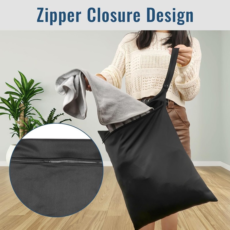 2 Bolsa para Ropa Mojada, Bolsa Impermeable para Ropa Mojada,