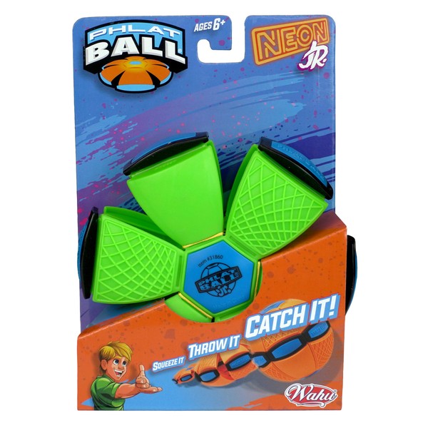 Phlat Ball Neon or Metallic Coloured Transforming Outdoor Ball Toy