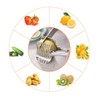 InfantLY Bright Kitchen Gadgets Handy Stainless Steel Onion Holder Potato