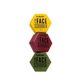 Tooletries - Limpiador facial de silicona para hombres, cepillo para polvo de limpieza facial, limpieza impermeable, cepillos faciales para limpieza y exfoliación (paquete de 3)