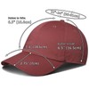 GADIEMKENSD Blank Baseball Cap Washed Cotton Hat for Men Women