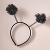 Ginger Ray Girls Bumblebee Antennae Headband with Black Tulle and