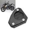 Motorcycle Kickstand Extender Pad Support Plate Aluminium Alloy Replacement for