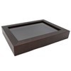 Dark Brown 20x24 Shadow Box Solid Wood Display Frame with