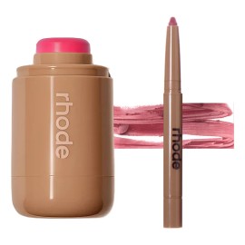 Rhode Pocket Blush Juice Box + Delineador Labial Tono Press Rosa