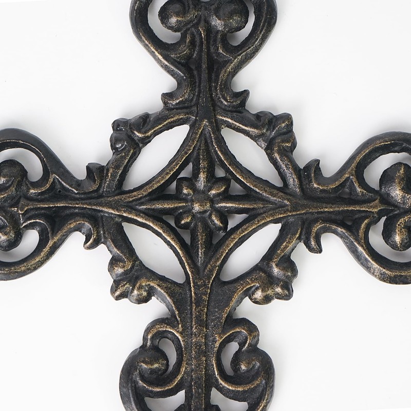 DreamsEden Metal Cross Wall Decor, Small Hanging Art Home Room
