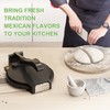 Bamboo Tortilla Press 10 inch Quesadilla Maker Wooden Corn Tortilla