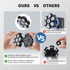Magnetic Head Shaver Replacement Heads 7 Double Ring Waterproof Rotary