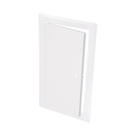 ECOPRO VENT 6" x 12" White Metal Access Panel. Service Shaft Door Panel. Plumbing, Electricity, Heating, Alarm Wall Access Panel for Drywall. Bathroom Services Access Hole Cover.