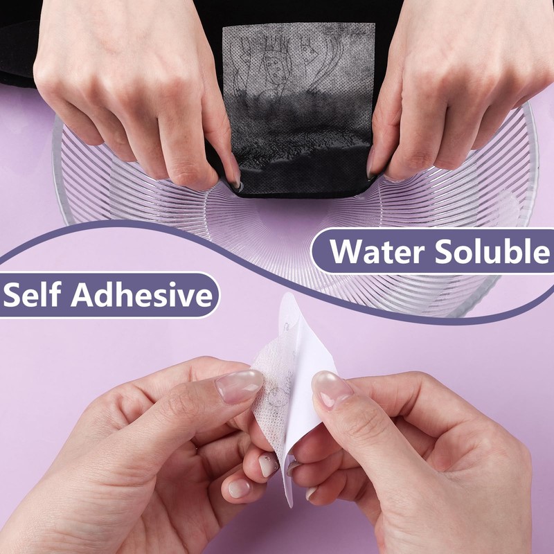 15PCS 8.5" x 11" Water Soluble Stabilizer for Embroidery, Stick