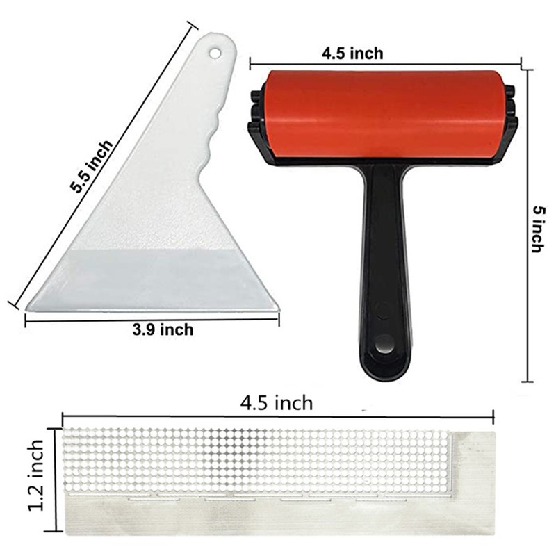 3Pcs 5D Accessories Roller Ruler Correction Tool