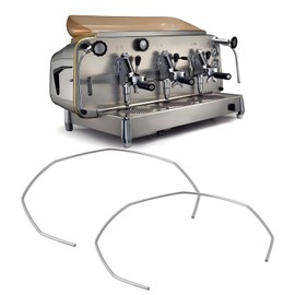 The Lord of the Tools 5x Edelstahl Kaffeemaschine Siebträger Clip Ring für 58mm Kaffeemaschine Siebträger Kompatibel mit Faema E61