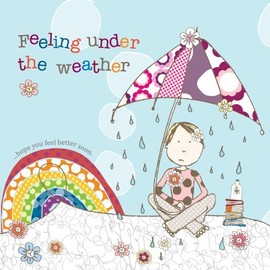 Feeling Under The Weather Get Well Soon Card