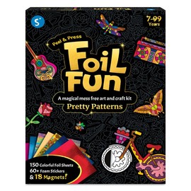 Skillmatics Foil Fun - Art & Craft Activity, Mess Free Art, DIY Creative Kit for Kids Ages 4 and up:_Pretty Patterns