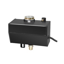 Aluminium Alloy Coolant Reservoir Tank 68364312AC, Compatible with Jeep Wrangler JL JLU 2018-2024, Gladiator JT 2.0&3.6L 2020-2024 Front Engine Coolant Return Expansion Tank