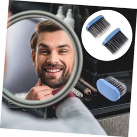FOMIYES 2pcs Barber Hairbrush Neck Hair Cleaning Brushes for Salon Home Use Soft Bristles for Gentle Hair Sweep Comfortable Design