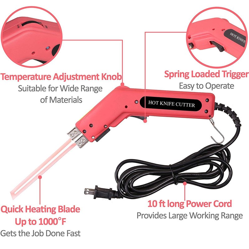 200W Electric Hot Knife tyrofoam Cutting Tool Kit Heat Cutter