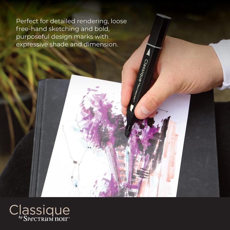 Crafter's Companion Spectrum Noir Classique Create Alcohol Marker Dual Nib