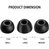 Replacement Silicone Tip Ear Tips Compatible with Beats Studio Buds