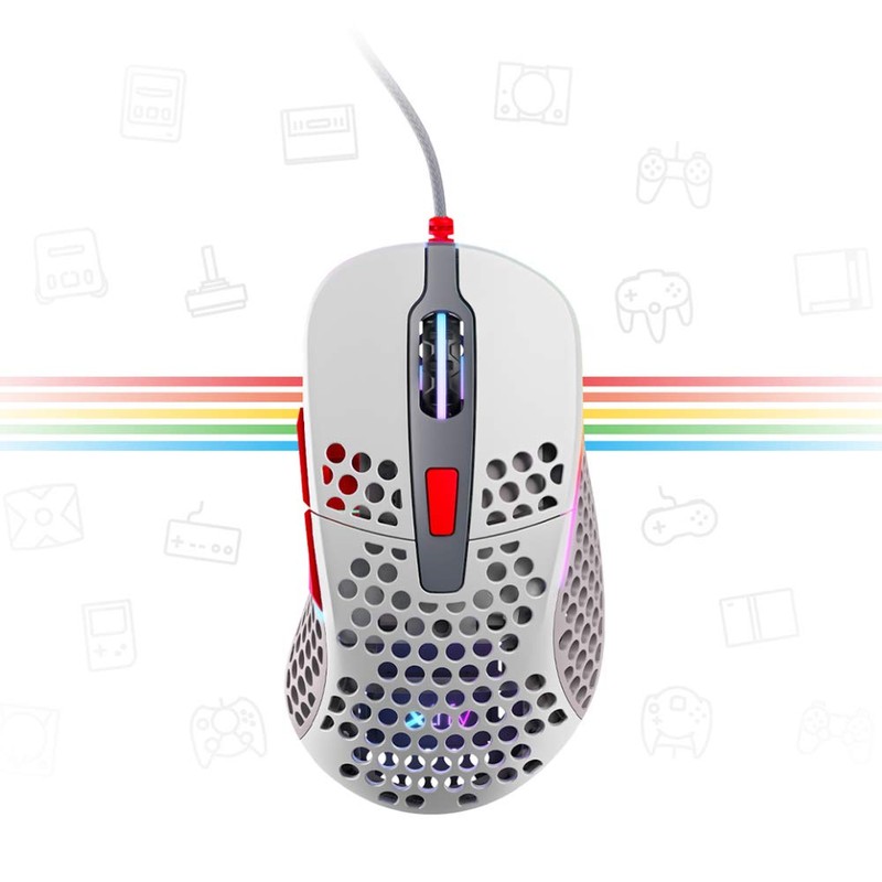 Xtrfy M4 RGB Lightweight Mouse - Retro - Windows