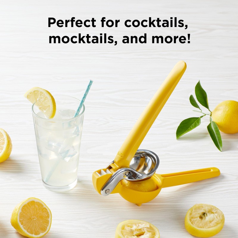 Chef'n FreshForce Lemon Squeezer Citrus Juicer, Manual Hand Press with