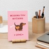 Heyshoo Cute Puppy Valentine's Day Card for Doggo Lover, Funny