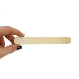 Creation Station CS3707 60 Jumbo Lollipop Sticks, 150mm x 19mm, Wooden, Natural Colour