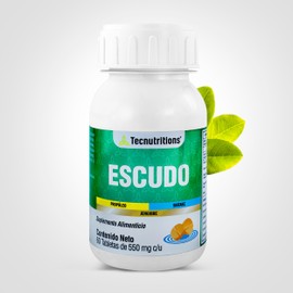 Suplemento Alimenticio - ESCUDO - Rico en Vitaminas C, D, E, y Complejo B - Así como en Ingredientes y Extractos Naturales - Ayuda a la Salud Inmunita