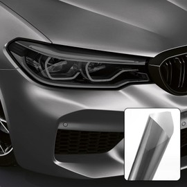 UZZH Car Headlight Tail Light Tint Film, 11.88×48 Inch Self-Adhesive Tint Film Brake Lights Fog Lights Taillight Vinyl Wrap Protector Film Sticker, Decoration Accessories for Cars (Matte Black)