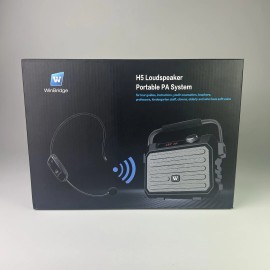 WINBRIDGE Portable PA Speaker Sound System with Bluetooth Headset Model H5