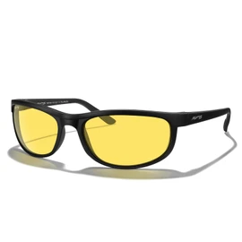 MERRY'S Wrap Around Sport Polarized Sunglasses for Men Women Driving Fishing Cycling Running UV400 Protection S3027, Matte Black Frame/Night Vision Lens, Lens Width: 62 Millimeters