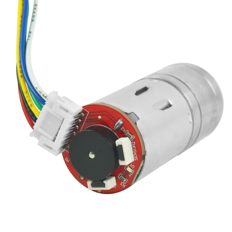 XiaoR GEEK 2Pcs Gear Motor with Encoder DC 12V 100RPM