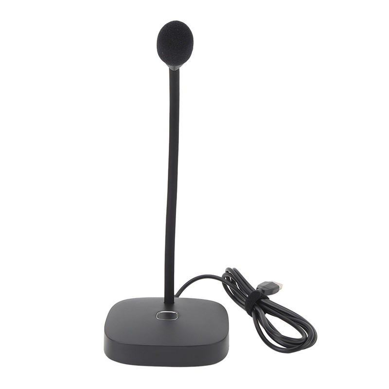 USB Computer Microphone PC Microphone Desktop Omnidirectional Condenser PC Laptop
