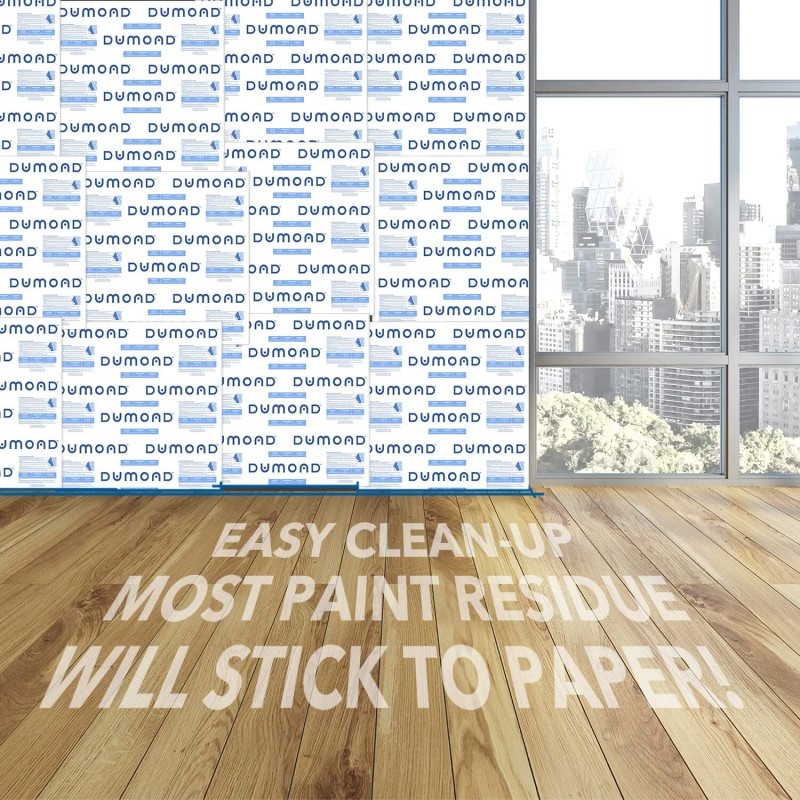 Dumond Building Material Paint Removal Sheets 3 Pack Controls Debris