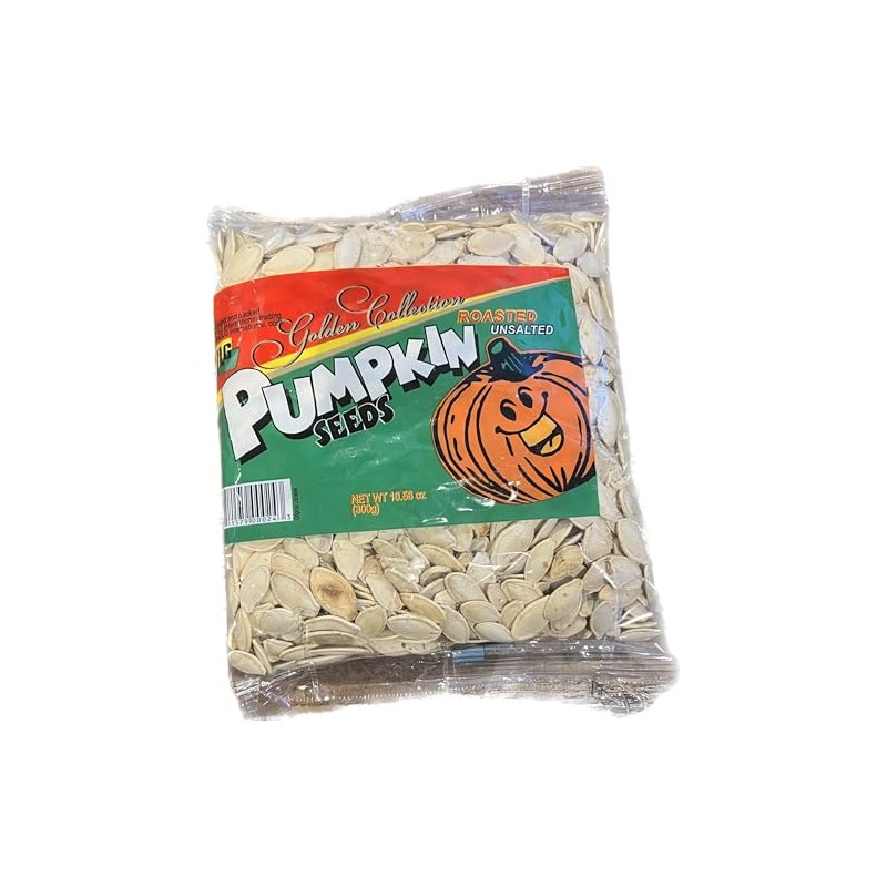 Golden Collection Unsalted Roasted Pumpkin Seeds 300gr